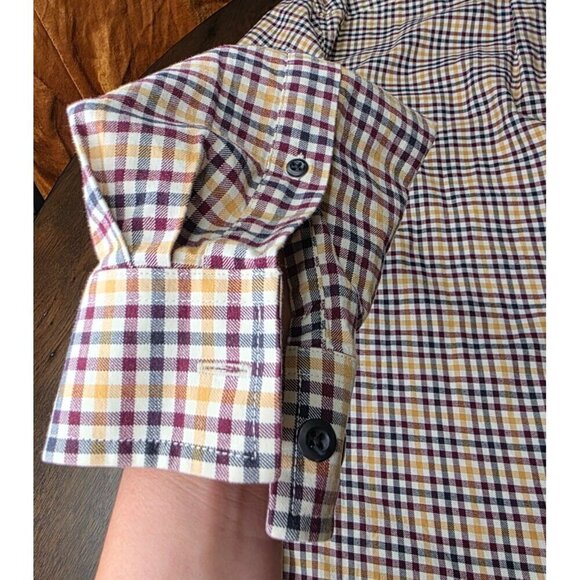 Eddie Bauer Shirt Size XL Extra Large Gray Flannel Button Down Outdoors Casual - Picture 16 of 16